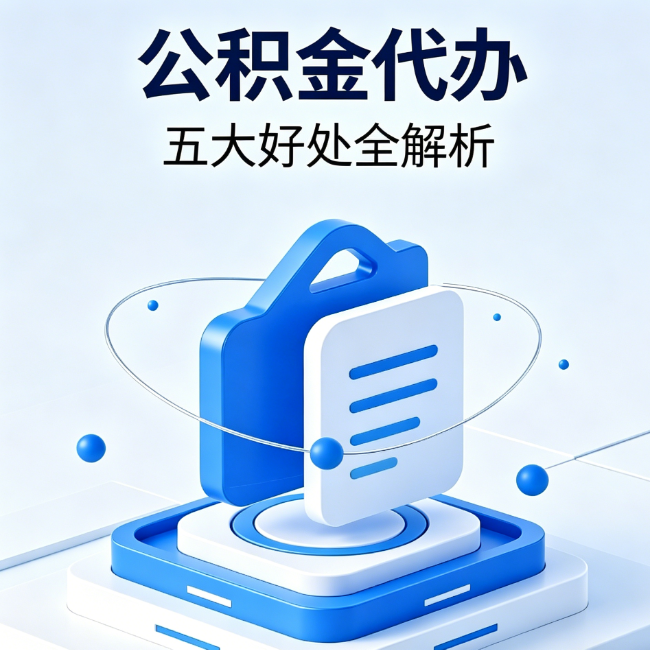 台州公积金代办到底值不值？这5大好处让你少走弯路